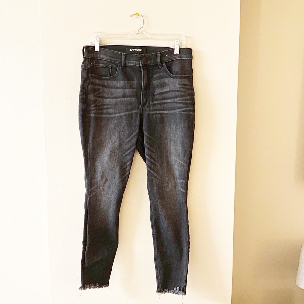 Express high rise legging jeans